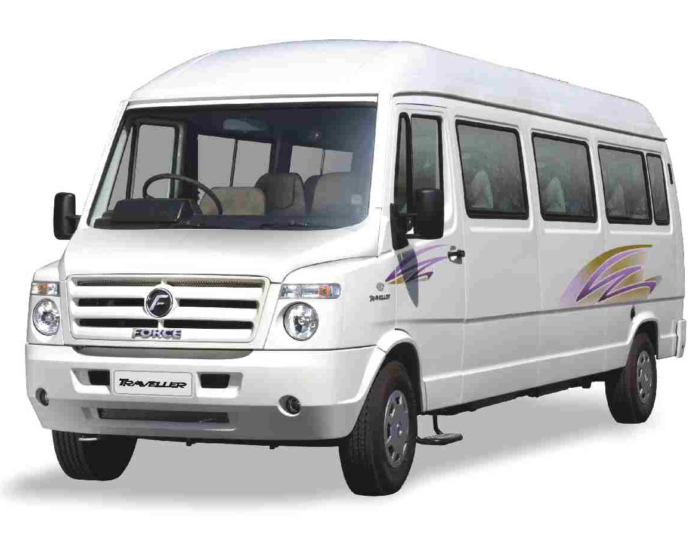 10 seater traveller car