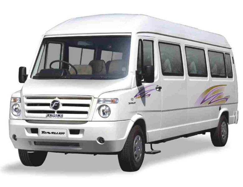 12 seater traveller price in kerala